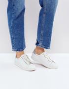 Ugg Milo White Leather Sneakers - White