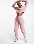 Pindydoll Sweatshirt And Sweatpants Set With Panels In Black