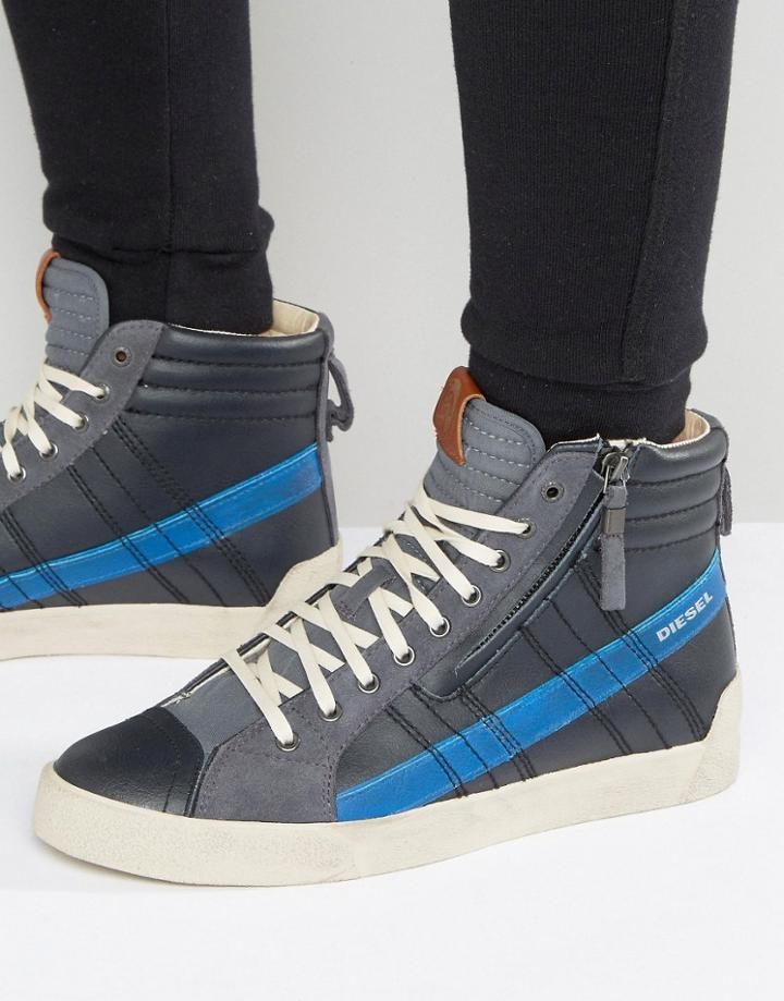 Diesel D-string Sneakers - Blue