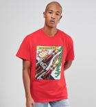 Reclaimed Vintage Inspired X Coca Cola Oversized T-shirt With Print - Red