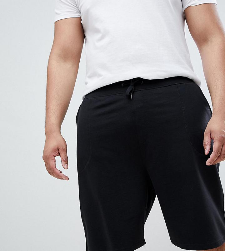 Only & Sons Plus Jersey Short - Black
