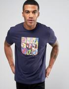 Ben Sherman Printed T-shirt - Navy