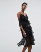 Keepsake Clover Dress - Black