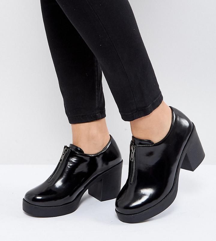 Asos Welcome Wide Fit Heels - Black