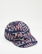 Billabong Adiv Furnace Cap In Navy Tie Dye