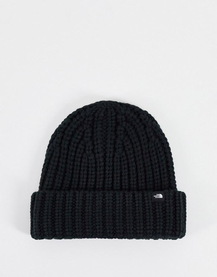 The North Face Chunky Watchman Beanie In Black