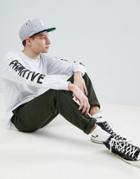 Primitive Block Long Sleeve T-shirt With Sleeve Print In Gray - Gray