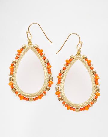 Ashiana Beaded Teardrop Earrings