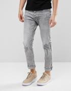 G-star 3301 Slim Jeans Light Aged Restored 149 Wash - Gray