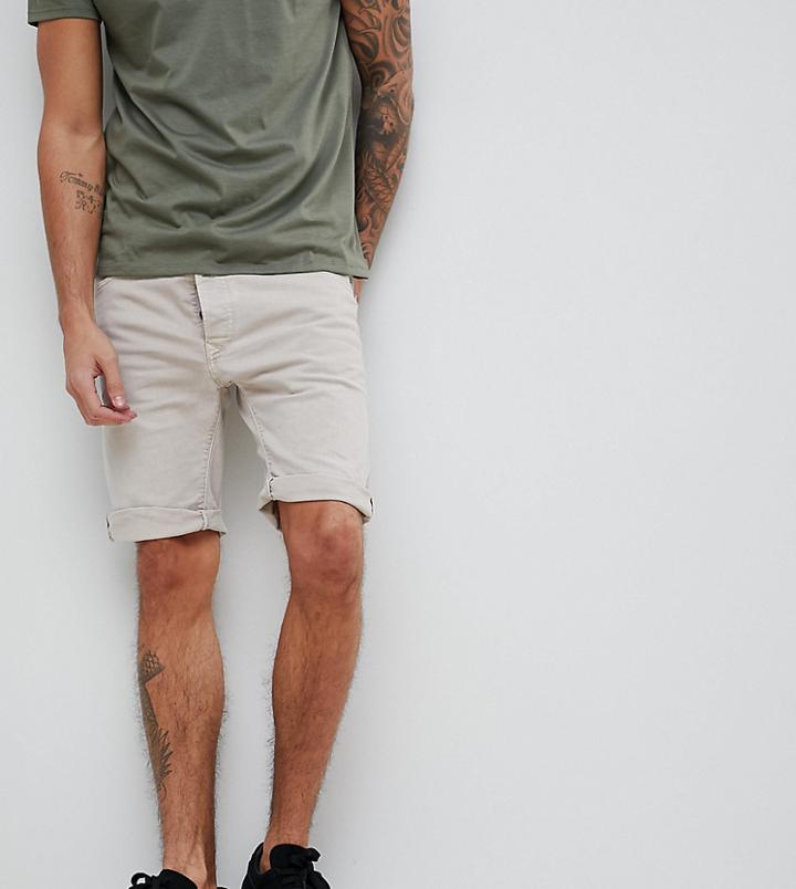 Replay 901 Denim Shorts In Sand - Beige