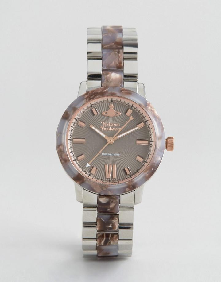Vivienne Westwood Marble Arch Metal Watch Vv165brsl - Multi