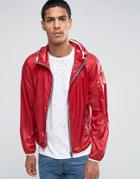 Celio Light Weight Hooded Jacket - Red