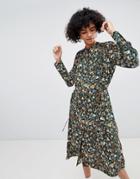 Weekday Retro Print Shirt Dress - Multi