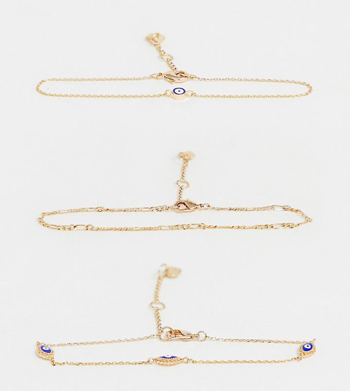 Aldo Umirasa Eye Layered Bracelet In Gold - Gold