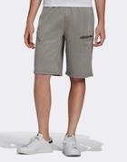 Adidas Originals Overdyed Premium Shorts In Gray-grey