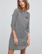 Esprit Stripe Jersey Dress - Multi