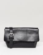 Vagabond Leather Belt Bag In Black - Black