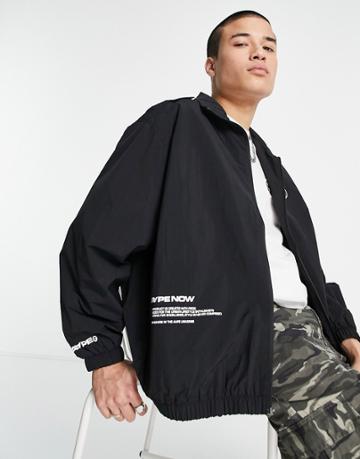 Aape By A Bathing Ape Now Bomber Jacket In Black