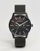 Unknown Engineered Mesh Watch In Black 39mm - Black