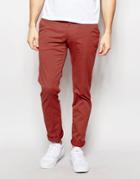 Sisley Slim Fit Chino - Pink