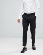 Asos Design Skinny Suit Pants In Charcoal-gray