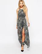 Rock & Religion Chiffon Dress - Black