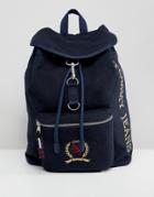 Tommy Jeans 6.0 Limited Capsule Backpack With Crest Logo In Navy - Navy