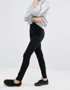 Monki Denim Jegging - Black