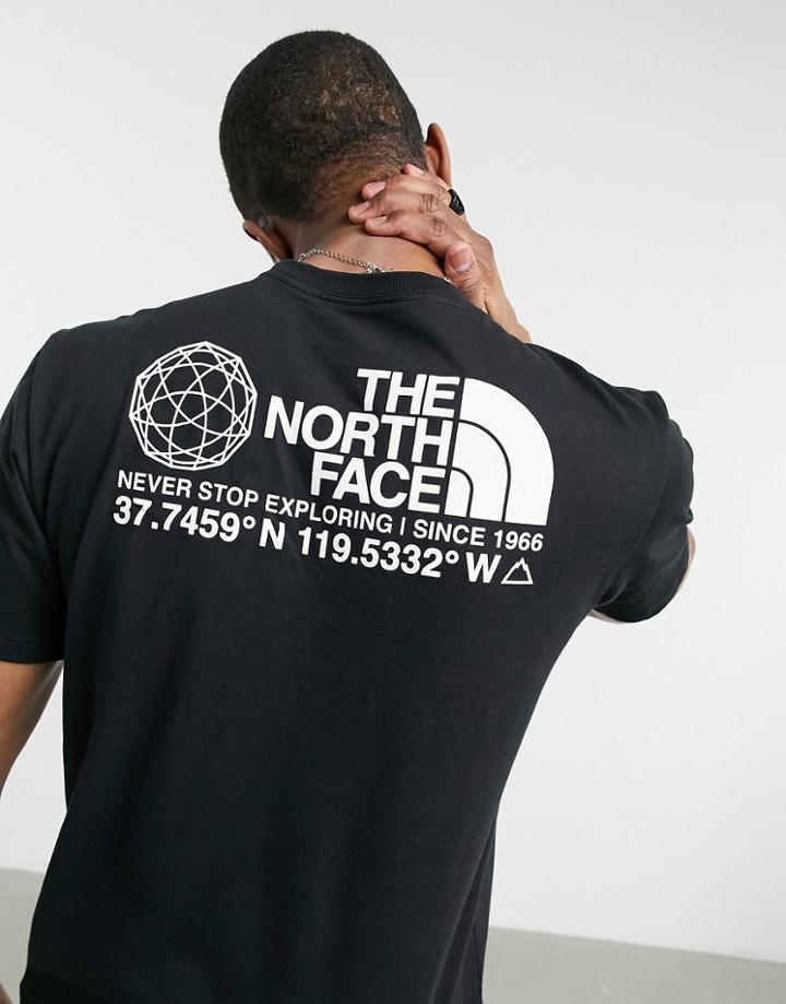 The North Face Coordinates T-shirt In Black