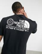 The North Face Coordinates T-shirt In Black