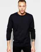 Wesc Fine Knit Sweater - Black