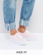 Asos Dusty Wide Fit Flatform Sneakers - Beige