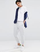 Asos Girlfriend Slouch Joggers - Gray