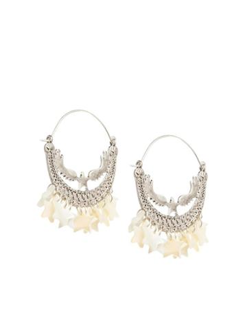 Orelia Statement Eagle & Shell Star Earrings