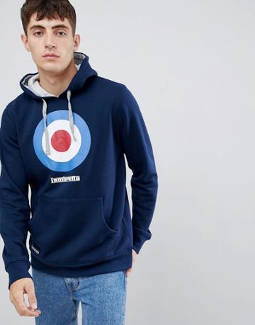 Lambretta Target Hoodie - Navy