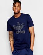 Adidas Originals Budo Infill T-shirt Az6359 - Blue