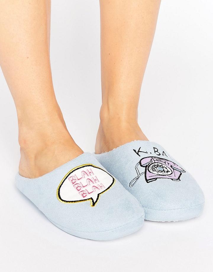 Dasiy Street Kai Bye Slipper - Green