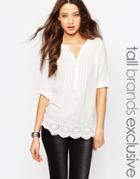 Vero Moda Tall Crochet Lace Detail Tunic