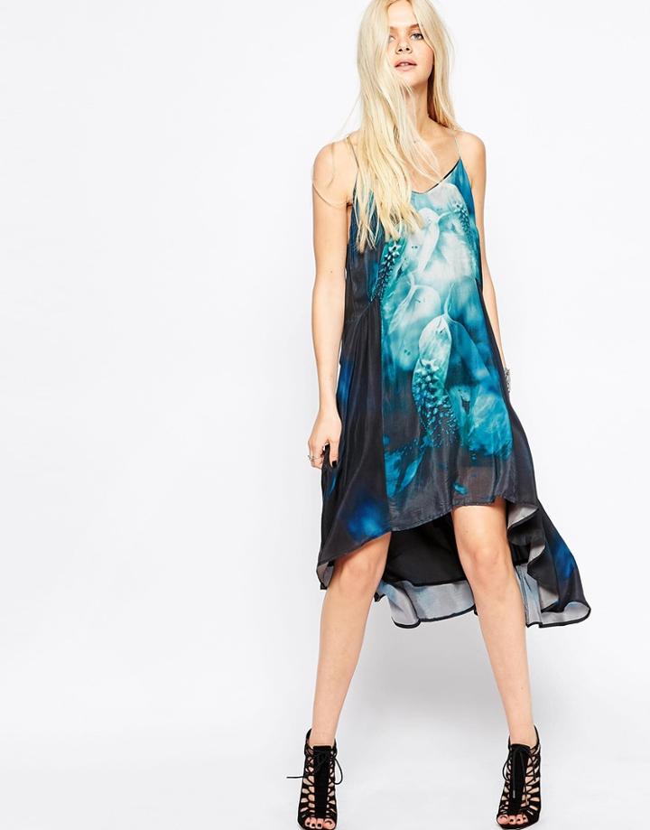 Religion Derail Remedy Print Dress - Remedy Print
