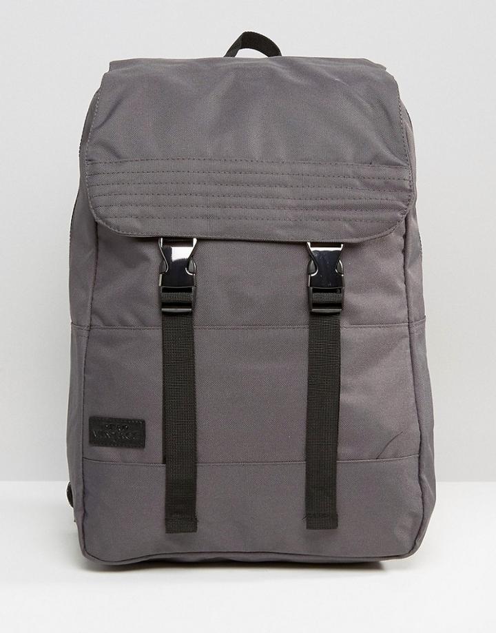 Dead Vintage Commuter Nylon Backpack - Gray