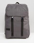 Dead Vintage Commuter Nylon Backpack - Gray