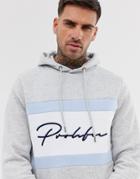 River Island Prolific Hoodie In Gray