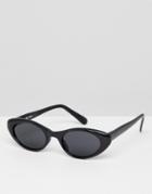 Reclaimed Vintage Inspired Cat Eye Sunglasses In Black Exclusive To Asos - Black