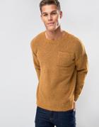 Asos Sweater In Spongy Yarn With Chest Pocket And Roll Up Cuffs - Oran