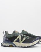 New Balance Trail Fresh Foam Hierro Sneakers In Gray And Green-grey