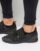 Hugo Boss Elastic Runner Sneakers - Black