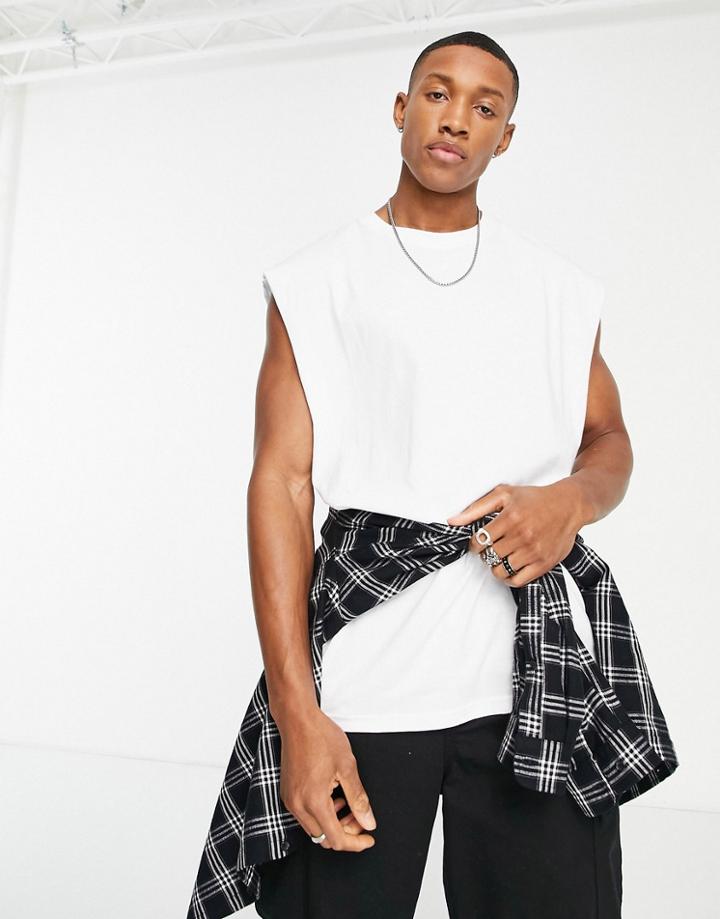 The Couture Club Essentials Tank Top In White