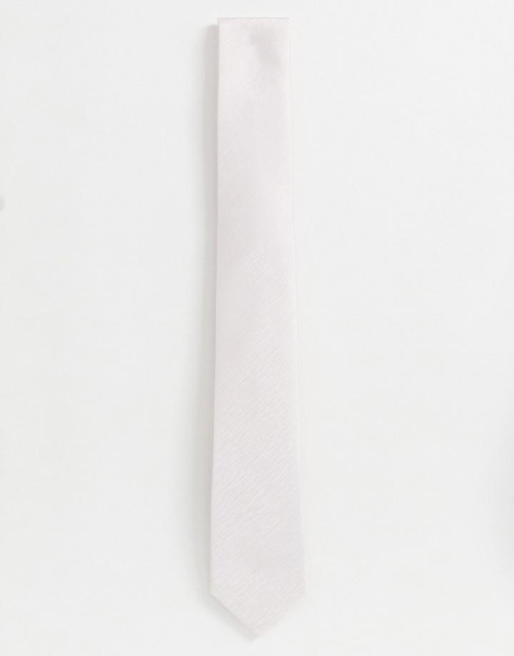 French Connection Plain Tie-pink