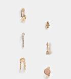 Accessorize Cuff And Earring Pack In Gold