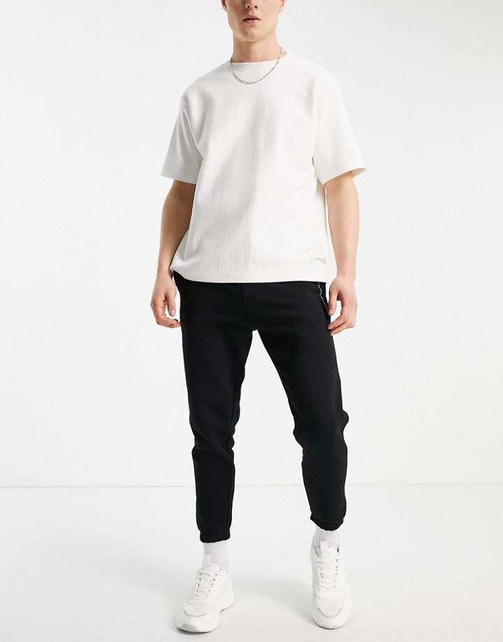 Pull & Bear Join Life Sweatpant Bottoms In Black